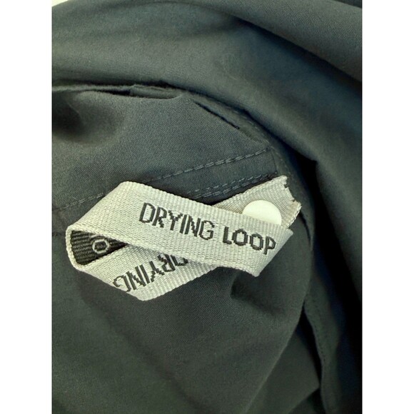 Craghoppers Men's Long Sleeve Buttondown Shirt Large Kiwi Security Pocket Travel - Picture 3 of 12